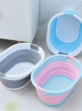 Foldable Baby Take a bath Bathtub Non-Slip Silicone Foot