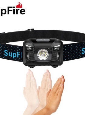 Supfire Headlamp HL06 Headlight LED Flashlight 1000lm EDC H