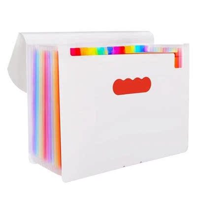 File Folders Portable Expanding 12-Pocket File Folder A4 Acc