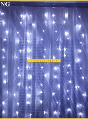 Led Curtain Fairy Light 3x1.5M 3x2M 3x3M Christmas Garland S