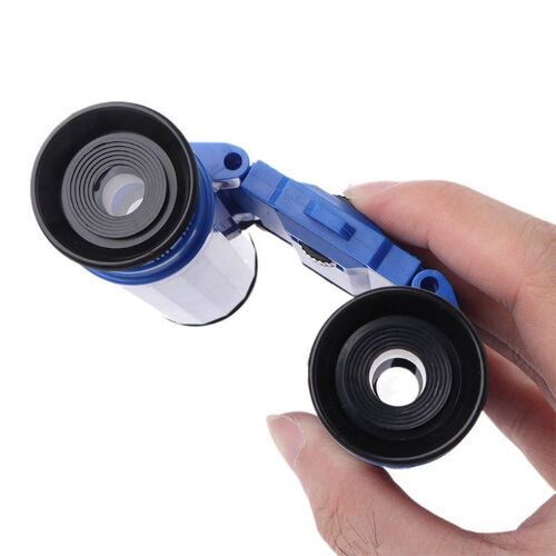 1pc 4 x 28 Kid Children Magnification Toy Binocular Telescop