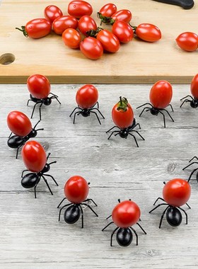 12 PCS Ants Food Fruit Picks decoration Ant Shape ks Snack C
