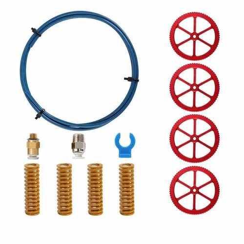 3D Printer Kit with Capricorn Advanced XS Bowden Tube, 4 Alu