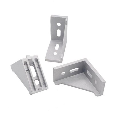 HOTSale 5pcs 3060 corner fitting angle aluminum L type  conn