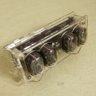 Electronic DIY kit in12 Nixie Tube digital LED clock gift ci