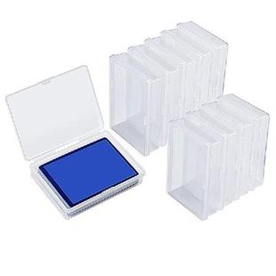 Hot 10Pcs Playing Card Box Trading Card Case Card Storage