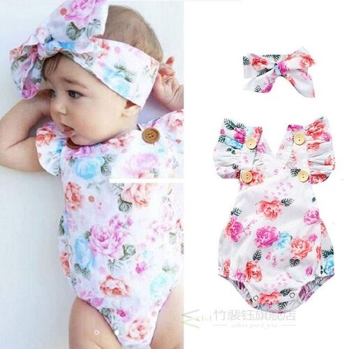 Summer Baby Girl Romper Spring Princess Newborn Baby Clothes