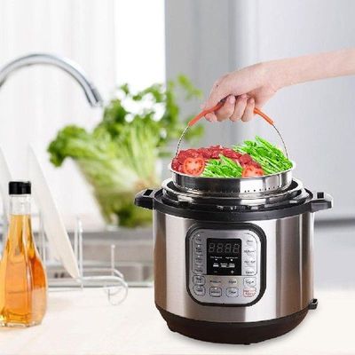 Stainless Steel Rice Cooker Steam Basket Fits 6 Or 8 Quart