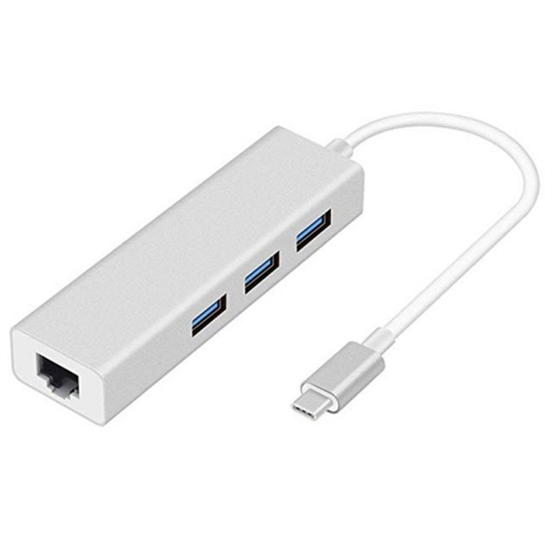USB C HUB Gigabit Ethernet Rj45 Lan Adapter USB Type-C to US