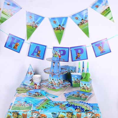 Paw Patrol Boys Birthday Party Decorations Kids Gift Bag