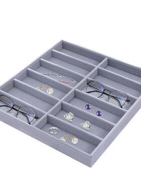 Sunglasses Case Organizer 12 Grids Eyewear Display Storage