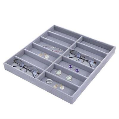Sunglasses Case Organizer 12 Grids Eyewear Display Storage