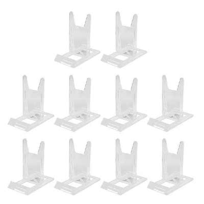 10pcs Adjustable Display Stand for Plates Platters Photo Fra