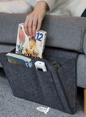 Remote Control Hanging Caddy Bedside Couch Storage Organizer