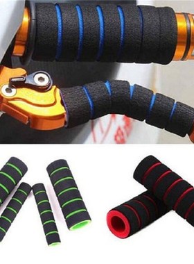 2 Pair Motorcycle Bicycle HandleBar Grip   Brake Clutch Leve
