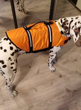 Pet Dog Life Jacket Bones Patterns Safety Clothes Life Vest