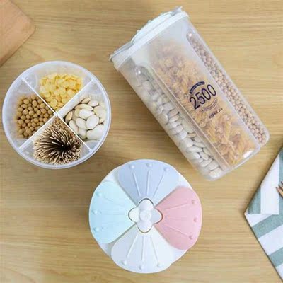 Moisture-Proof Grain Sealed Jar Plastic Boxes Food Storgae
