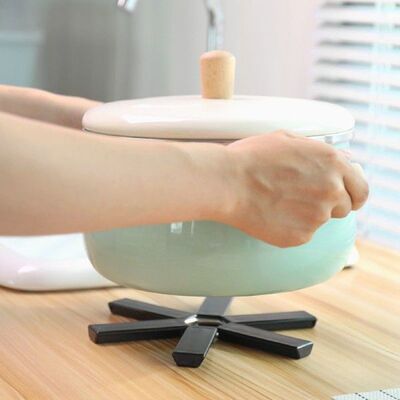 Kitchen Foldable Trivets Folding Heat Insulation Pad Table