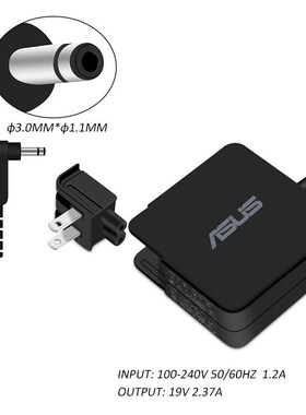 19V 2.37A 45W 3.0*1.1mm For Asus UX21 C200 Laptop Charger po