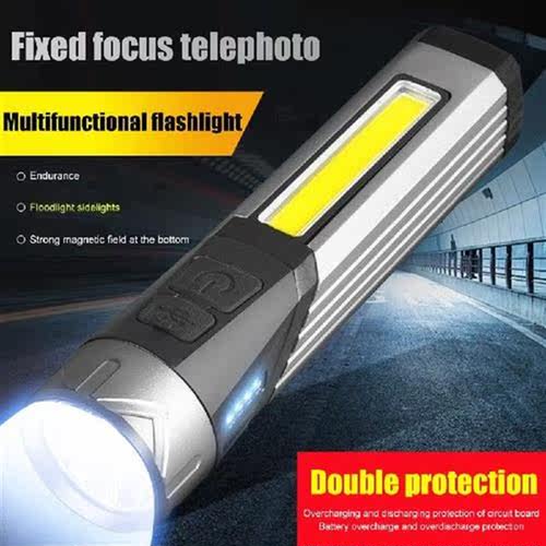 LED COB Emergency Lamps Type-C USB Charging 300LM Working
