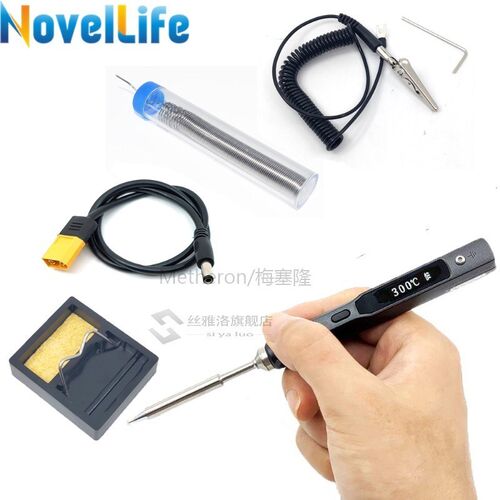 65W Mini TS100 Electric Soldering Iron Portable Adjustable T