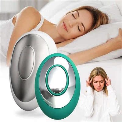 Hand-Held Sleep Aid Device Microcurrent Holding Sleep Aid