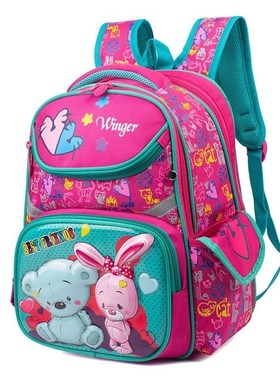School Bags Cartoon Bear Primary School Backpack Kids -years