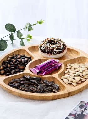 Whole Wood lovesickness Wood Irregular Oval Solid Wood Pan