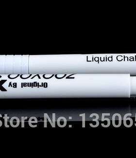 *5 Pcs White Liquid Chalk Pen Marker Glass Windows Chalkboar