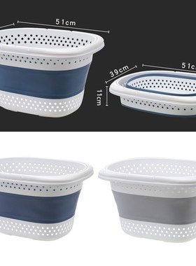 Collapsible Laundry Hamper Basket Clothes Storage Bag Washi