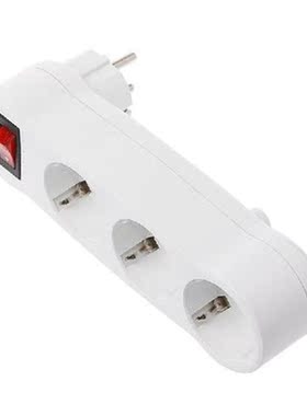 16A European Type Conversion Plug 1 TO 3 Way EU Standard