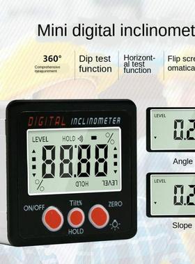 New Aluminum enclose Electronic Protractor Inclinometer Beve