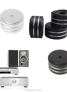 4PCS 40*20mm Machined Full Aluminum Amplifier Feet PC Chassi