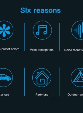 Rgb Light Bar Music Sync Car Atmosphere Led Strip Sound Cont