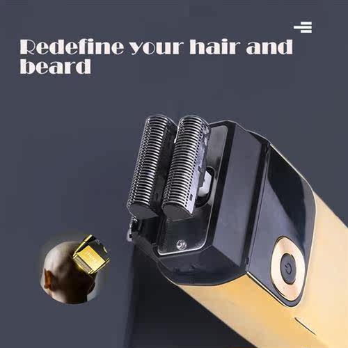 2 in 1 Electric Shaver Men Electric Razor Rechargeable Beard