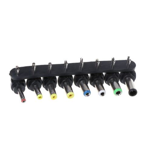 8 in 1 Universal DC Power Charger Supply Adapter Jack Plug C