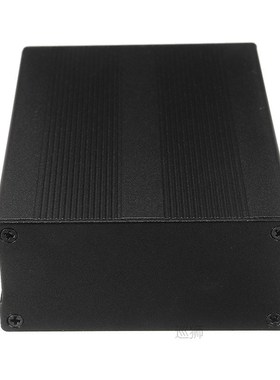 1Pcs Black Extruded Aluminum Box 100x76x35mm Enclosures PCB
