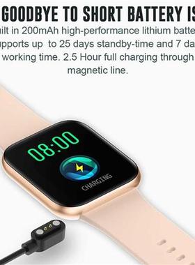 2021 P25 Smart Watch Men Women Fitness Pedometer Health Hear