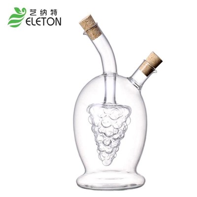 Kitchen Accessories Glass Oiler Leakproof Oil Bottle Dispens
