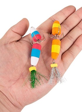 Fishing Lure 2pcs Soft Lure Insect bait Swim baits Wobbler B