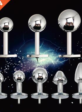 New Bi-polar electro ock Vaginal tight Huge Butt Plug Meta