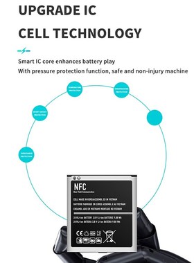 New 2600mAh B600BE Mobile Phone Battery For Samsung Gal
