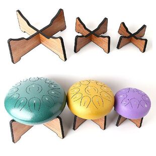 Handpan Drum Stand Solid Wood Hand Drum Bracket Training