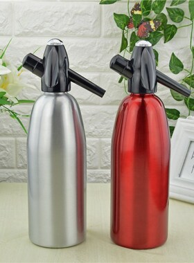 Manual 1L Soda Siphon CO2 Dispenser WATER Bubble Generator C