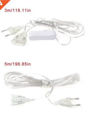 100W EU Plug Male To Female Power Supply AC Adapter Extensio