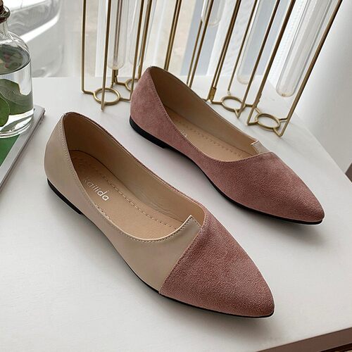 Women Mules 2022 Fashion Comfortable Pumps Pointed Toe Balle