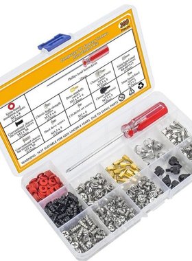 300Pcs Personal Computer Screw Standoffs Set Assortment Kit