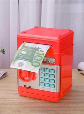 Electronic Piggy Bank ATM Password Money Box Cash Coins Sav