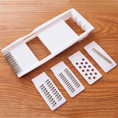 5 In 1 Stainless Steel Vegetable Grater Slicing Mandoline Ve