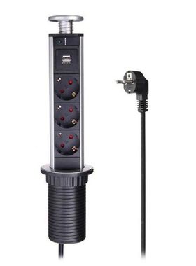 3500W Pop Up Power Socket 16A Hidden Retractable Outlet